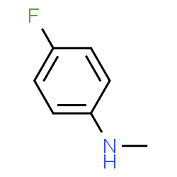 ChemSpider 2D Image | 4-Fluoro-N-methylaniline | C7H8FN