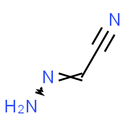 ChemSpider 2D Image | (2E)-Hydrazonoacetonitrile | C2H3N3