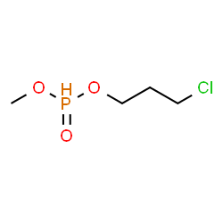 ChemSpider 2D Image | 3-Chloropropyl methyl phosphonate | C4H10ClO3P