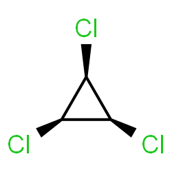 ChemSpider 2D Image | (1s,2s,3s)-1,2,3-Trichlorocyclopropane | C3H3Cl3