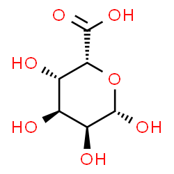 ChemSpider 2D Image | beta-L-Gulopyranuronic acid | C6H10O7