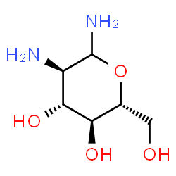 ChemSpider 2D Image | 2-Amino-2-deoxy-D-glucopyranosylamine | C6H14N2O4