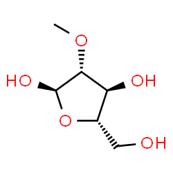 ChemSpider 2D Image | 2-O-Methyl-alpha-L-arabinofuranose | C6H12O5