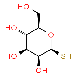 ChemSpider 2D Image | 1-Thio-beta-D-mannopyranose | C6H12O5S