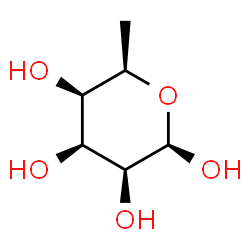 ChemSpider 2D Image | 6-Deoxy-beta-D-talopyranose | C6H12O5
