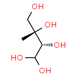 ChemSpider 2D Image | (2S,3S)-3-Methyl-1,1,2,3,4-butanepentol | C5H12O5
