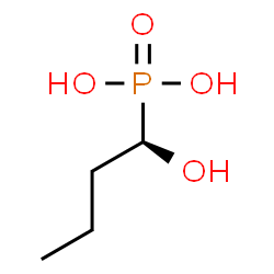 ChemSpider 2D Image | [(1R)-1-Hydroxybutyl]phosphonic acid | C4H11O4P