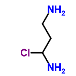 InChI=1/C3H9ClN2/c4-3(6)1-2-5/h3H,1-2,5-6H2