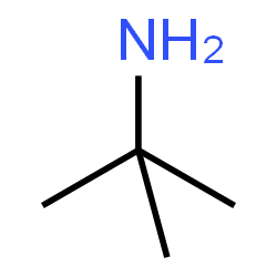 ChemSpider 2D Image | tert-Butylamine | C4H11N