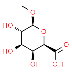 ChemSpider 2D Image | Methyl beta-L-galactopyranosiduronic acid | C7H12O7