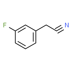 ChemSpider 2D Image | 3-Fluorophenylacetonitrile | C8H6FN