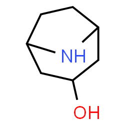 ChemSpider 2D Image | 8-Azabicyclo[3.2.1]octan-3-ol | C7H13NO