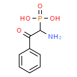 ChemSpider 2D Image | (1-Amino-2-oxo-2-phenylethyl)phosphonic acid | C8H10NO4P