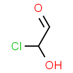 ChemSpider 2D Image | Chloro(hydroxy)acetaldehyde | C2H3ClO2