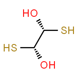 ChemSpider 2D Image | (1R,2R)-1,2-Disulfanyl-1,2-ethanediol | C2H6O2S2