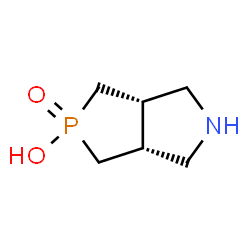 ChemSpider 2D Image | (3aR,6aS)Octahydrophospholo[3,4-c]pyrrol-5-ol 5-oxide | C6H12NO2P