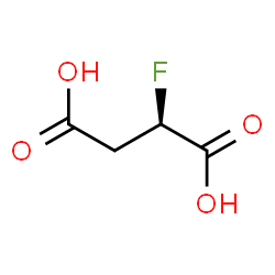 ChemSpider 2D Image | (2R)-2-Fluorosuccinic acid | C4H5FO4