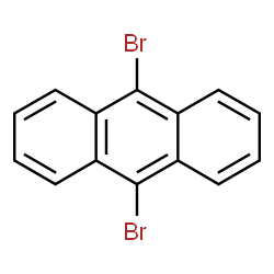 ChemSpider 2D Image | 9,10-Dibromoanthracene | C14H8Br2