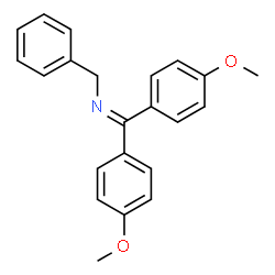 ChemSpider 2D Image | Benzylimidobis(p-methoxyphenyl)methane | C22H21NO2