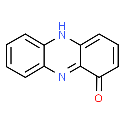 ChemSpider 2D Image | 1(5H)-Phenazinone | C12H8N2O