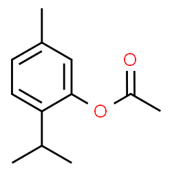 ChemSpider 2D Image | thymol acetate | C12H16O2