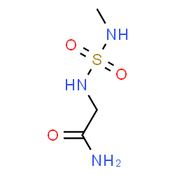 ChemSpider 2D Image | N~2~-(Methylsulfamoyl)glycinamide | C3H9N3O3S