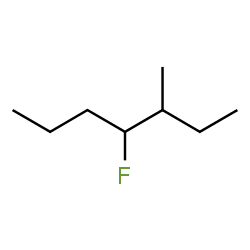 ChemSpider 2D Image | 4-Fluoro-3-methylheptane | C8H17F
