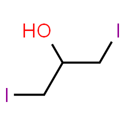 ChemSpider 2D Image | a-Diiodohydrin | C3H6I2O