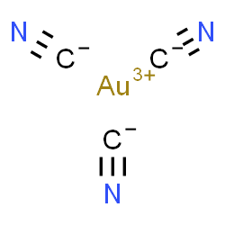 ChemSpider 2D Image | Gold cyanide | C3AuN3
