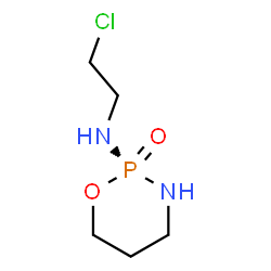 ChemSpider 2D Image | (2S)-N-(2-Chloroethyl)-1,3,2-oxazaphosphinan-2-amine 2-oxide | C5H12ClN2O2P