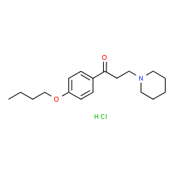 ChemSpider 2D Image | dyclonine | C18H28ClNO2