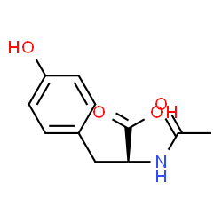 ChemSpider 2D Image | N-Aceyl-L-tyrosine | C11H13NO4