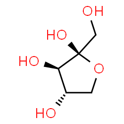 ChemSpider 2D Image | beta-L-Xylulofuranose | C5H10O5