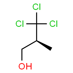 ChemSpider 2D Image | (2S)-3,3,3-Trichloro-2-methyl-1-propanol | C4H7Cl3O