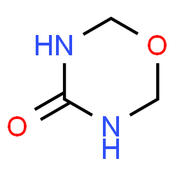 ChemSpider 2D Image | 1,3,5-Oxadiazinan-4-one | C3H6N2O2