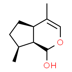 ChemSpider 2D Image | (1S,4aR,7S,7aS)-4,7-Dimethyl-1,4a,5,6,7,7a-hexahydrocyclopenta[c]pyran-1-ol | C10H16O2