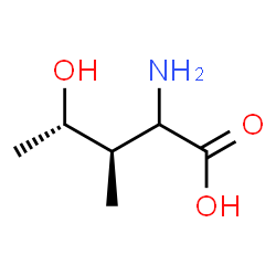 ChemSpider 2D Image | (3R,4S)-2-Amino-4-hydroxy-3-methylpentanoic acid (non-preferred name) | C6H13NO3
