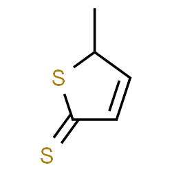ChemSpider 2D Image | 5-Methyl-2(5H)-thiophenethione | C5H6S2