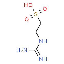 ChemSpider 2D Image | Guanidinoethyl Sulfonate | C3H9N3O3S