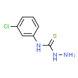 ChemSpider 2D Image | 4-(3-chlorophenyl)thiosemicarbazide | C7H8ClN3S