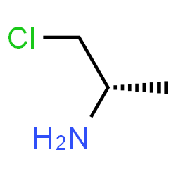 ChemSpider 2D Image | (2S)-1-Chloro-2-propanamine | C3H8ClN