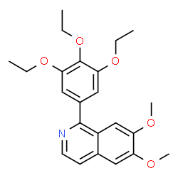 ChemSpider 2D Image | octaverine | C23H27NO5