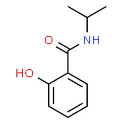 ChemSpider 2D Image | 2-Hydroxy-N-isopropylbenzamide | C10H13NO2
