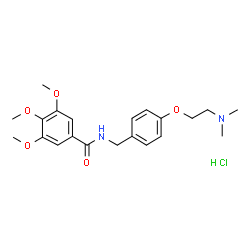 ChemSpider 2D Image | trimethobenzamide hydrochloride | C21H29ClN2O5