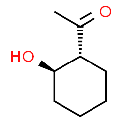 ChemSpider 2D Image | 1-[(1R,2R)-2-Hydroxycyclohexyl]ethanone | C8H14O2