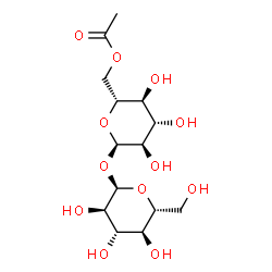 ChemSpider 2D Image | alpha-D-Glucopyranosyl 6-O-acetyl-alpha-D-glucopyranoside | C14H24O12
