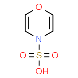 ChemSpider 2D Image | 4H-1,4-Oxazine-4-sulfonic acid | C4H5NO4S