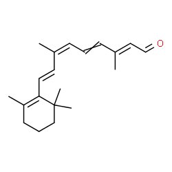 ChemSpider 2D Image | (9cis,11cis)-Retinal | C20H28O