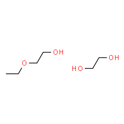 ChemSpider 2D Image | 2-Ethoxyethanol - 1,2-ethanediol (1:1) | C6H16O4