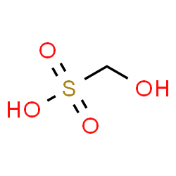 ChemSpider 2D Image | Hydroxymethanesulfonic acid | CH4O4S